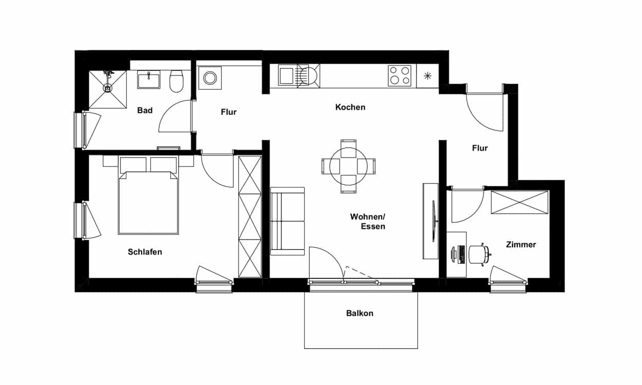 Was Bedeutet 2 5 Zimmer
